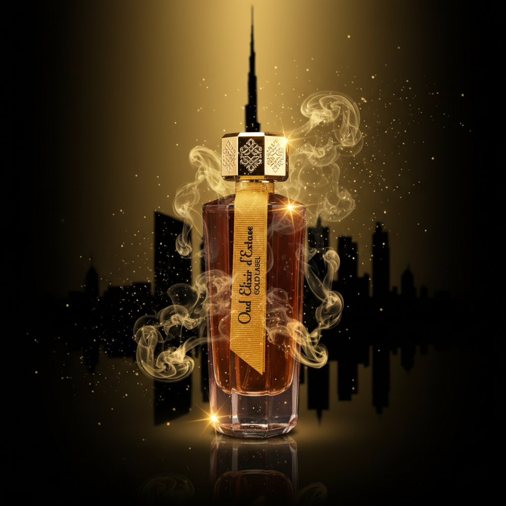 EDP 100 ml "Oud Elixir d’Extase Gold Label" – fás-ciprus illat