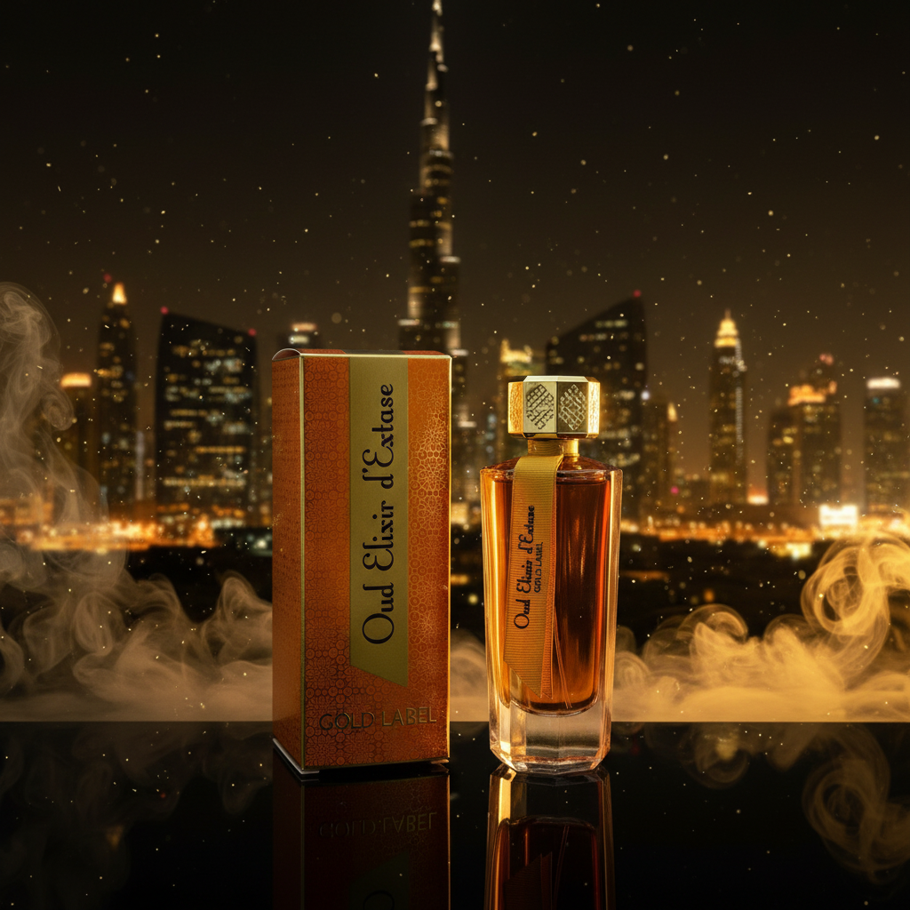 EDP 100 ml "Oud Elixir d’Extase Gold Label" – fás-ciprus illat 4 