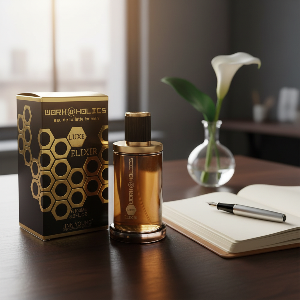EDT 100 ml "Linn Young - Workaholics Luxe Elixir" – keleties-fűszeres illat 4 
