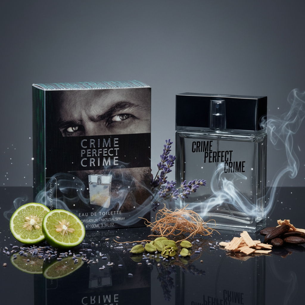 EDT 100 ml "Georges Mezotti - Crime Perfect Crime" – fás-virágos, pézsma illat 3 