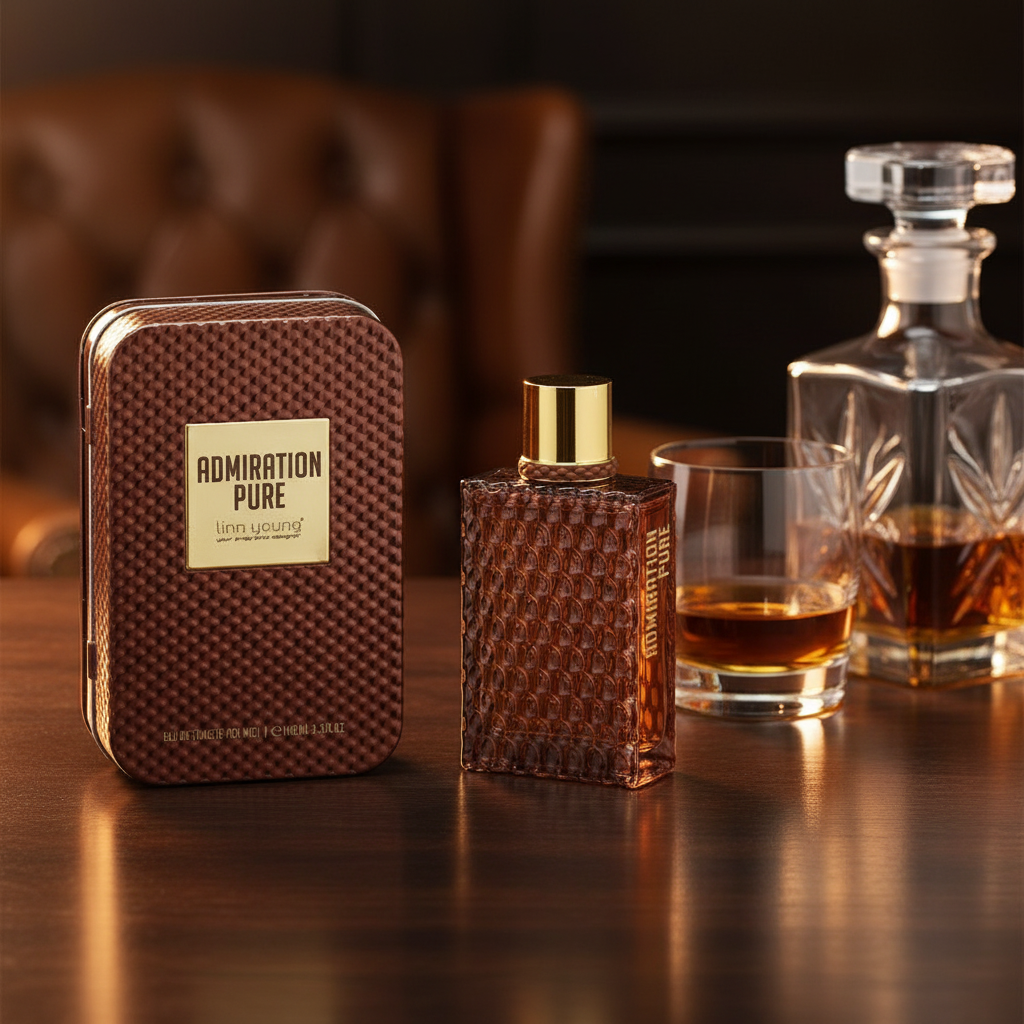 EDT 100 ml "Linn Young - Admiration Pure" – keleties-fás illat 8 