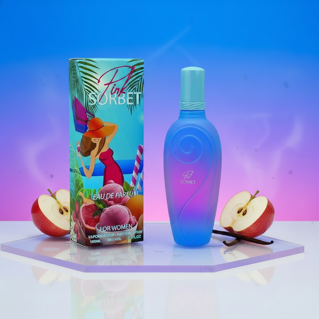 EDP 100 ml „Pink Sorbet” – gyümölcsös-virágos illat 6 