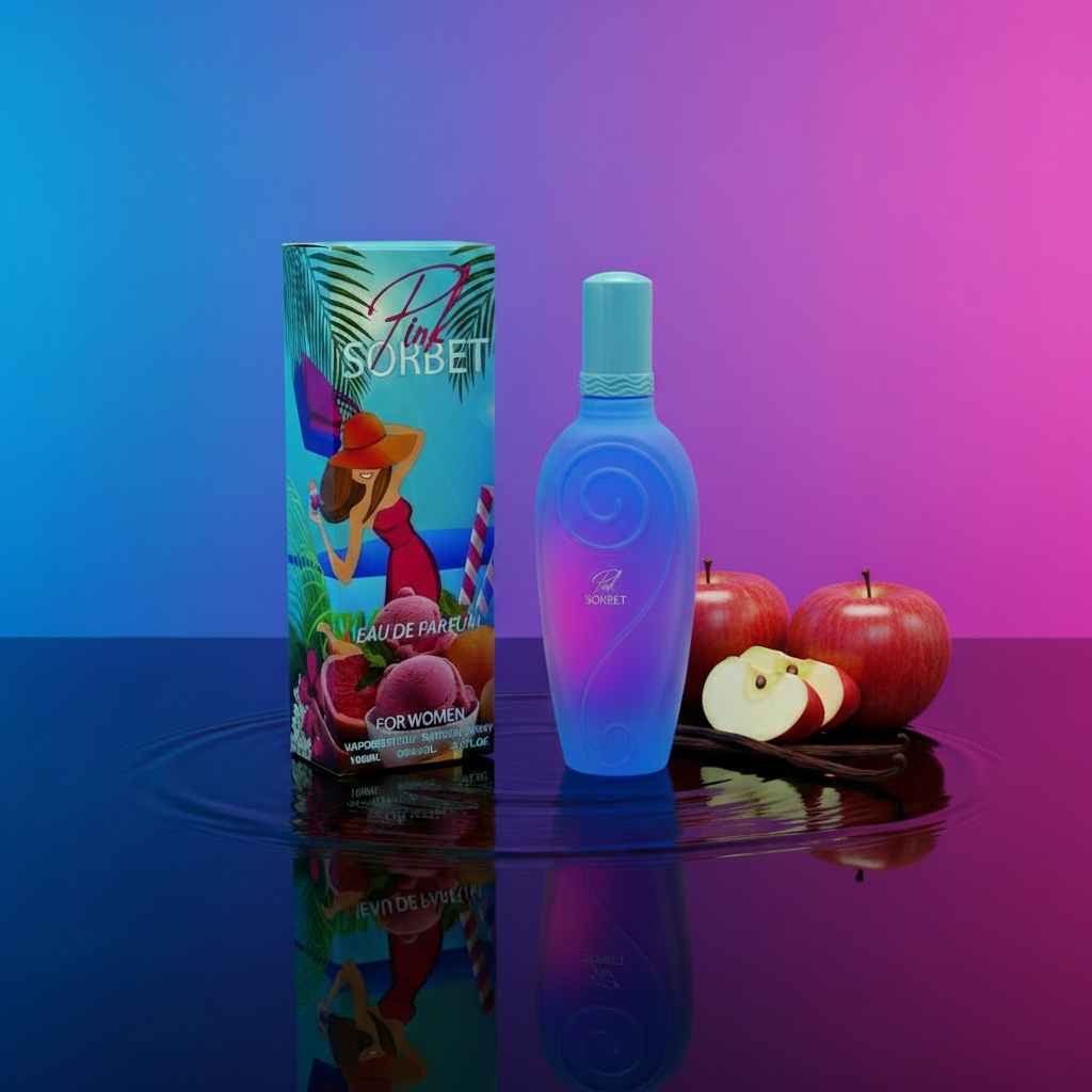 EDP 100 ml „Pink Sorbet” – gyümölcsös-virágos illat