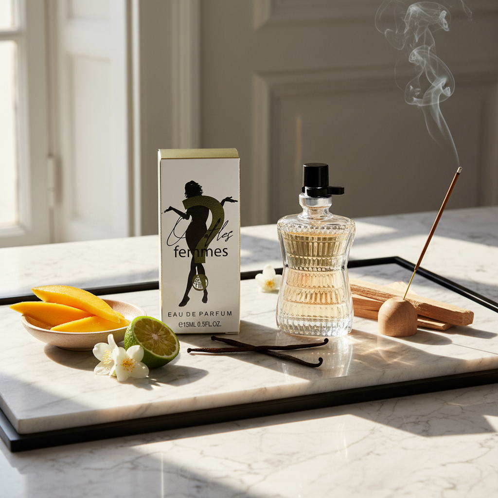 15 ml EDP "OÙ SONT LES FEMMES" - virágos - fás - pézsmás illat