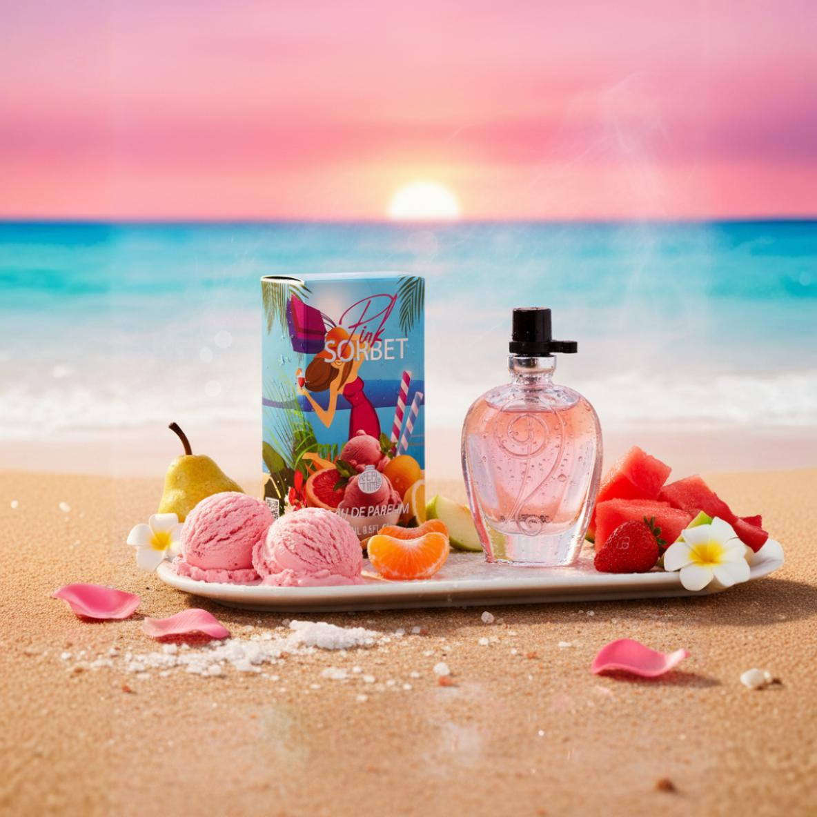 15 ml EDP "PINK SORBET" - gyümölcsös - aromás illat 1 