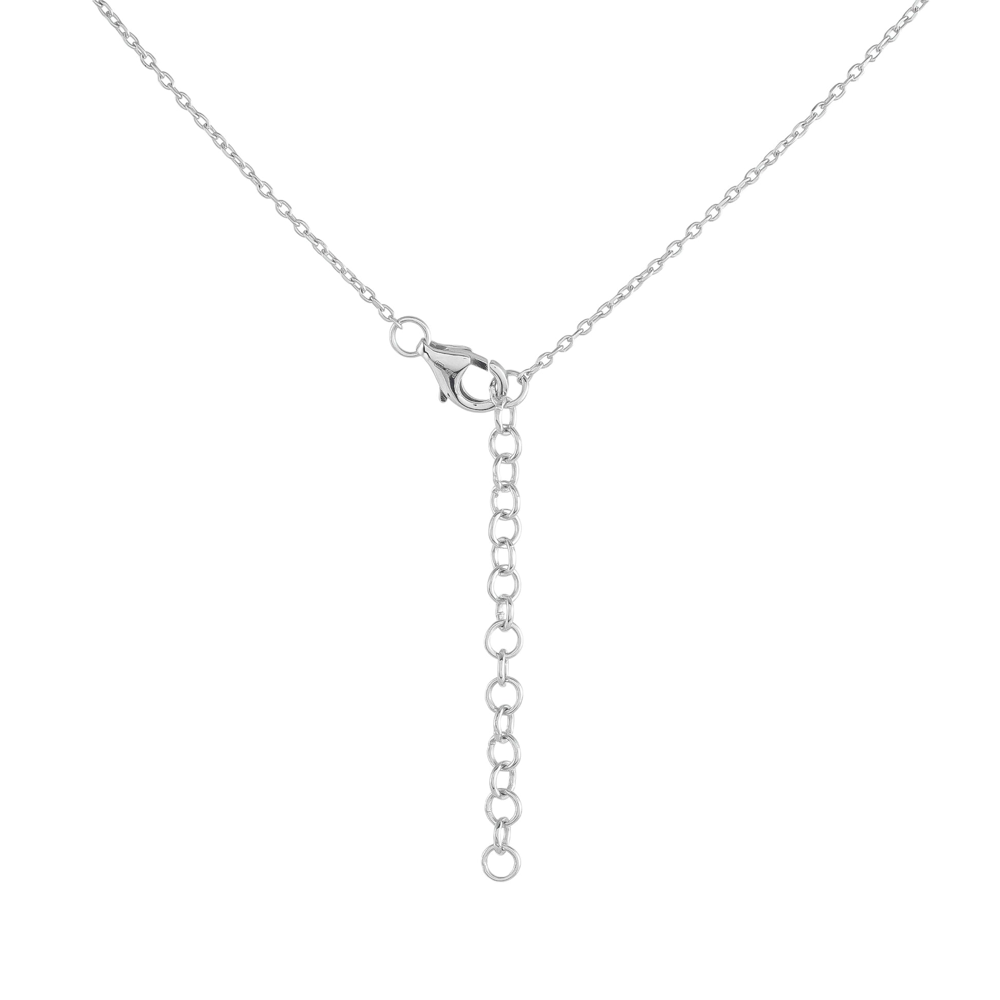 Ezüst Nyaklánc Thai Rubinnal 2 