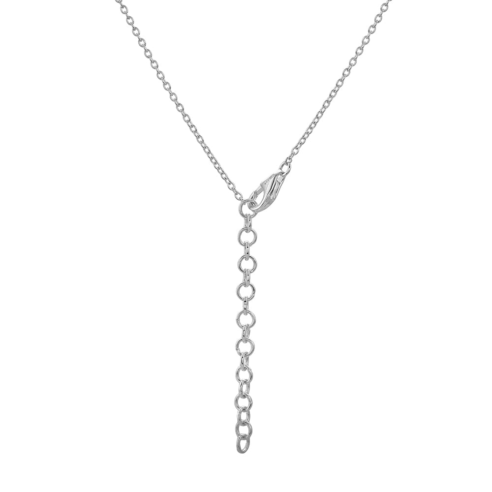 Ezüst Nyaklánc "AAA" Osztályú Tanzanittal és Fehér Topázzal