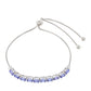 Ezüst Karkötő "AAA" Osztályú Tanzanittal