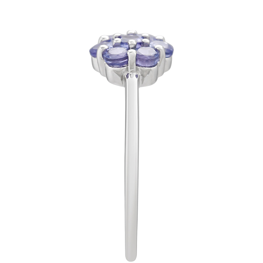 Ezüst Gyűrű "AAA" Osztályú Tanzanittal 3 