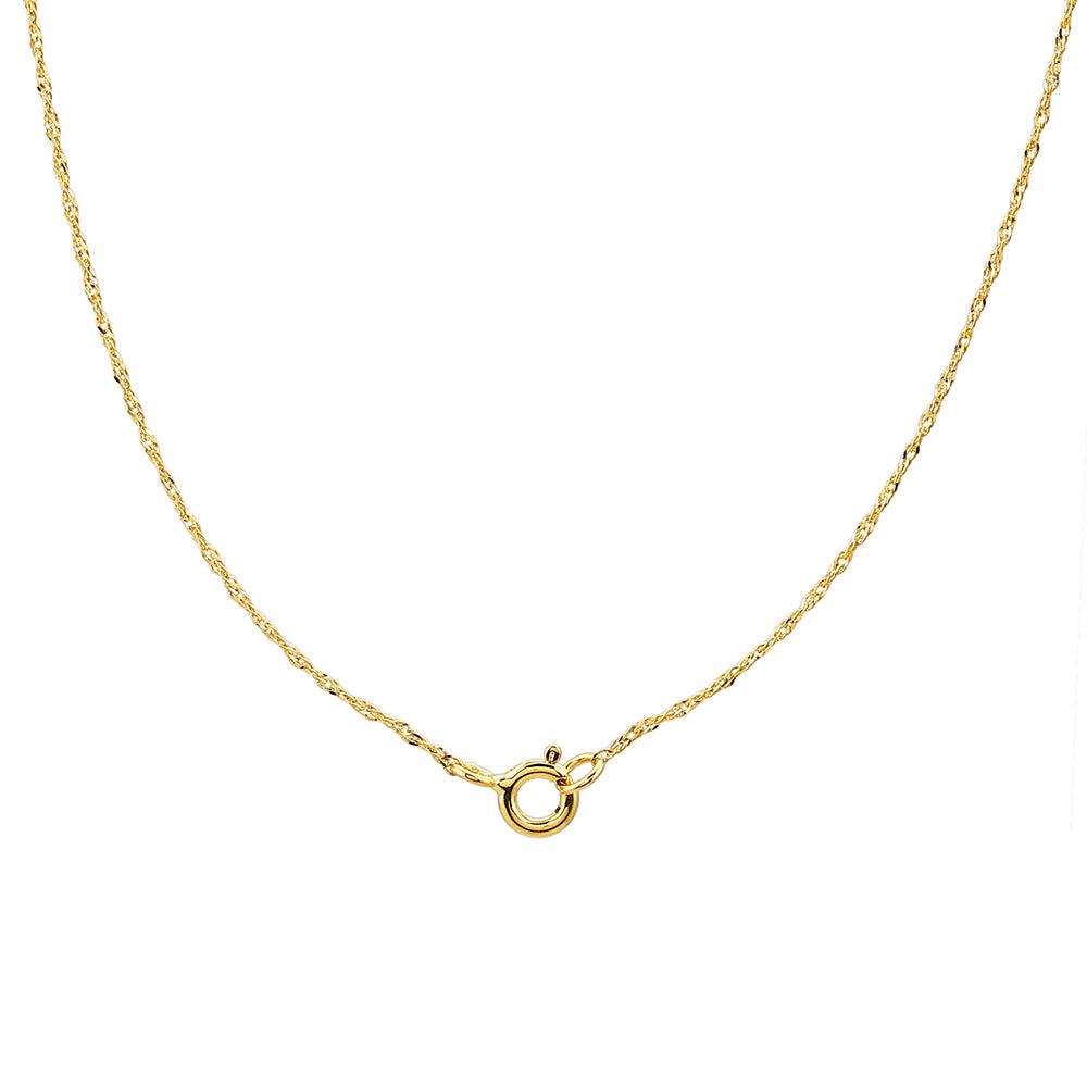 Arannyal Bevont Ezüst Lánc 2 