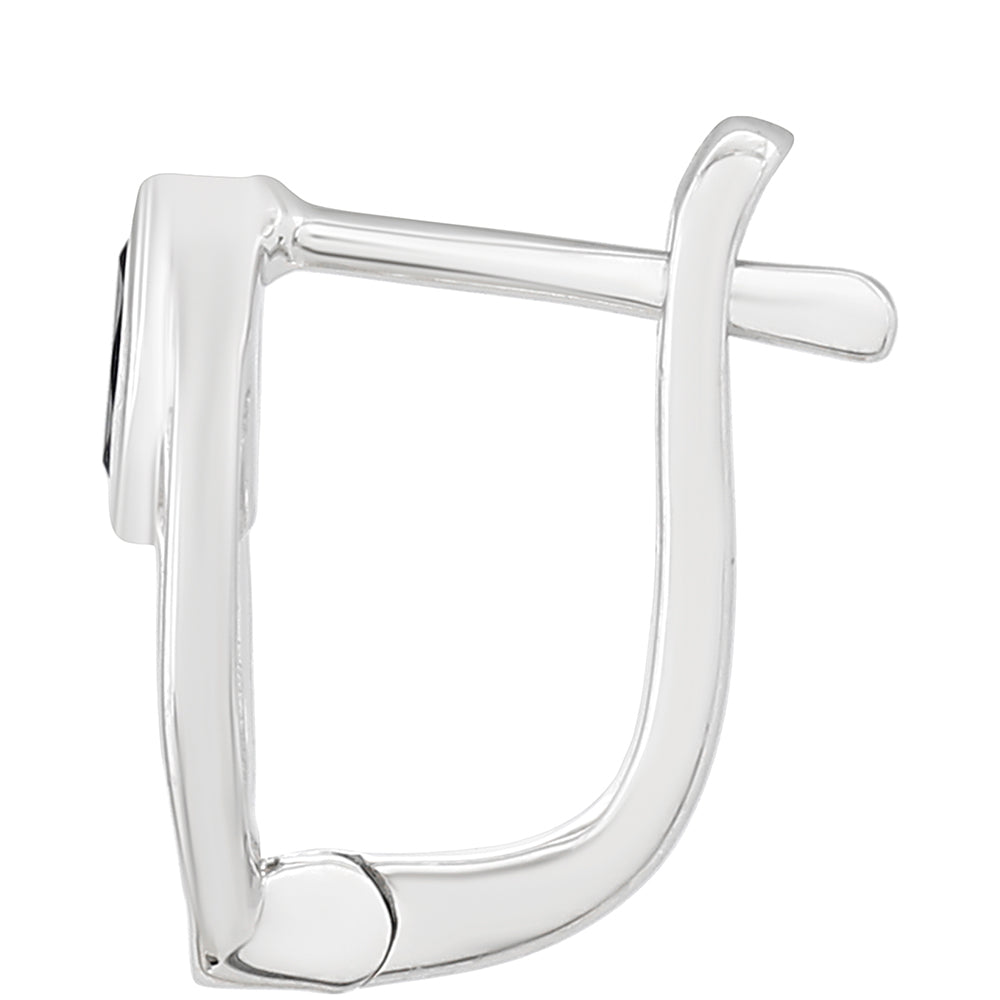 Ezüst Fülbevaló Thai Zafírral 2 