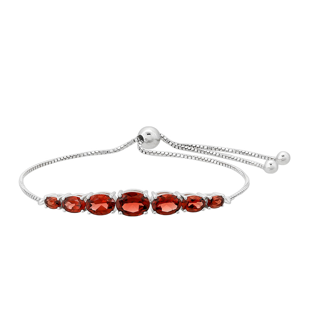 Ezüst Karkötő Gránáttal 1 