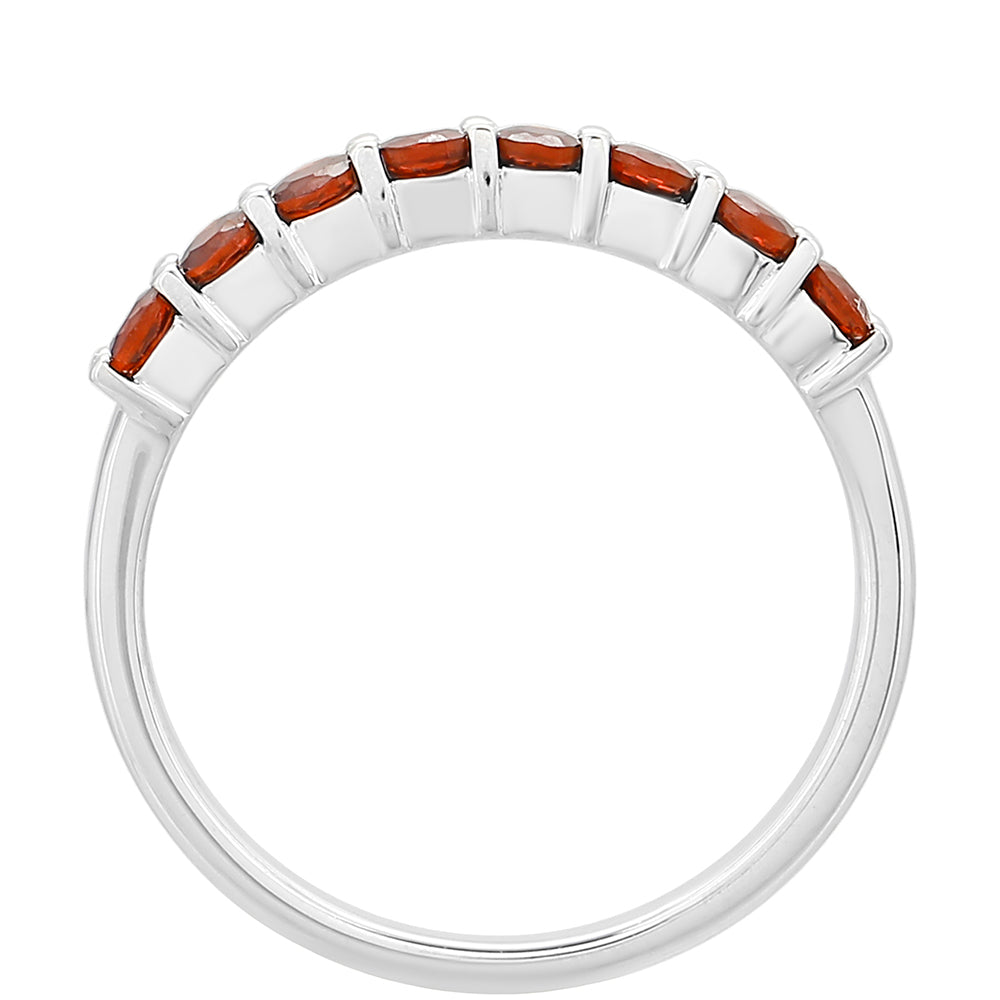 Ezüst Gyűrű Gránáttal 4 