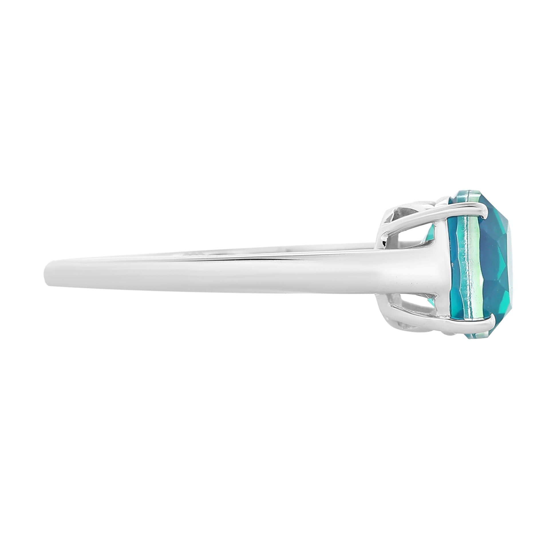 Ezüst Gyűrű Páva Kvarccal 5 