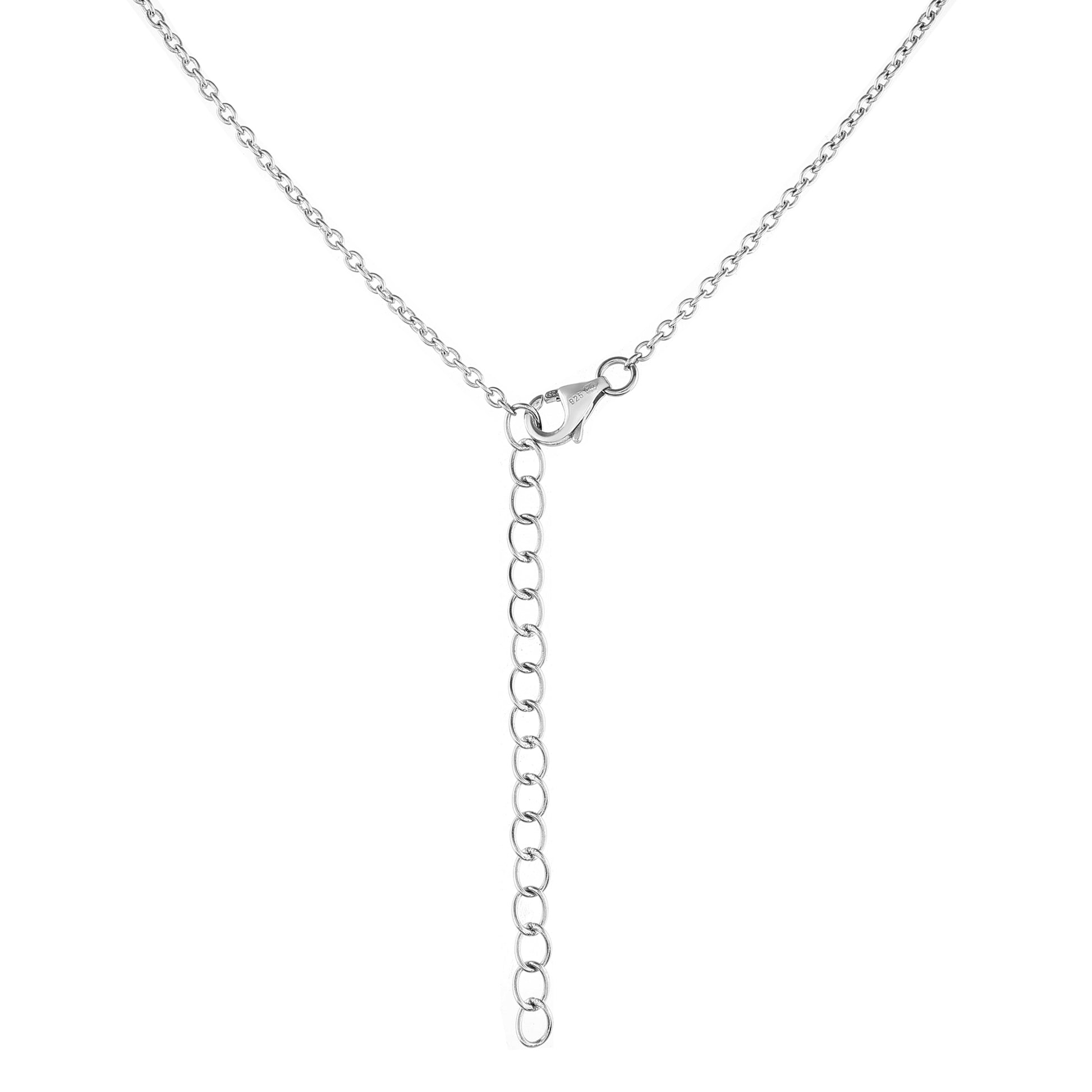 Ezüst Nyaklánc Páva Kvarccal 3 