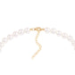 Arannyal Bevont Ezüst Szett Fehér Édesvízi Kagylógyönggyel ( Nyaklánc+Fülbevaló+Karkötő )