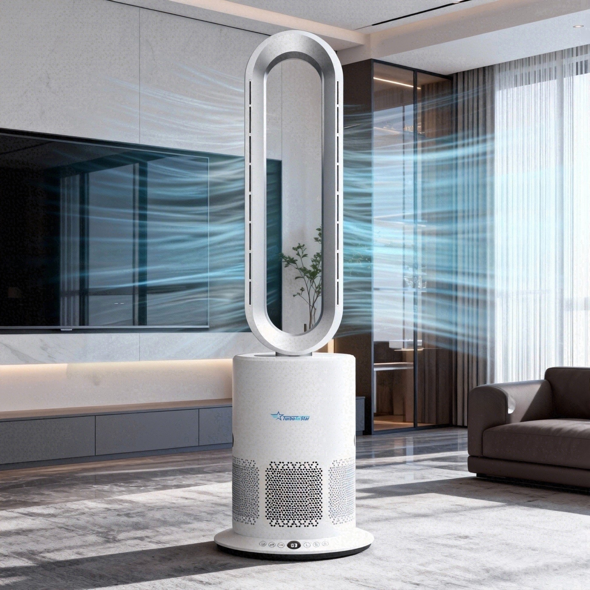 TurboAirStar légtisztító, hűtő - és fűtőventilátor 11 