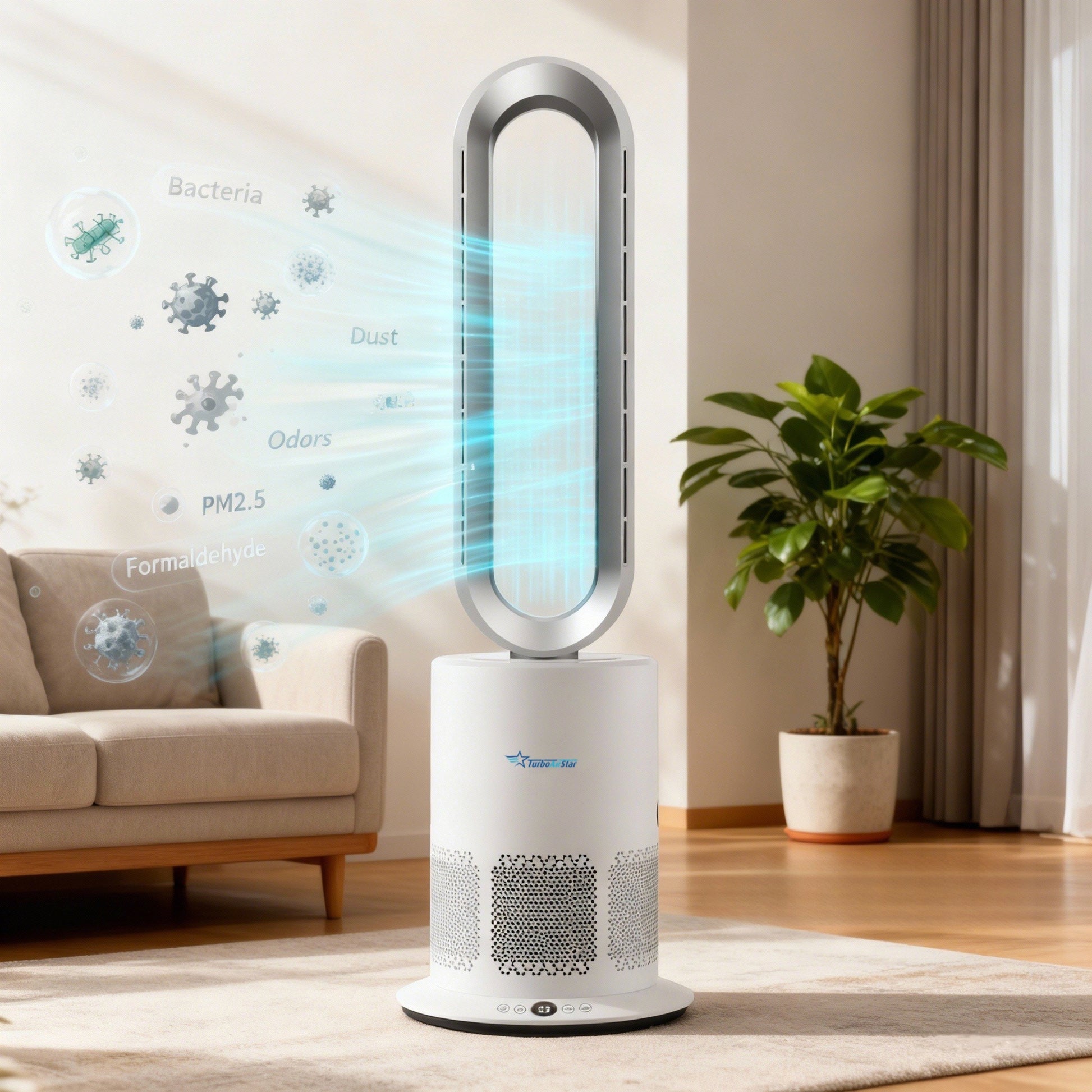 TurboAirStar légtisztító, hűtő - és fűtőventilátor 14 