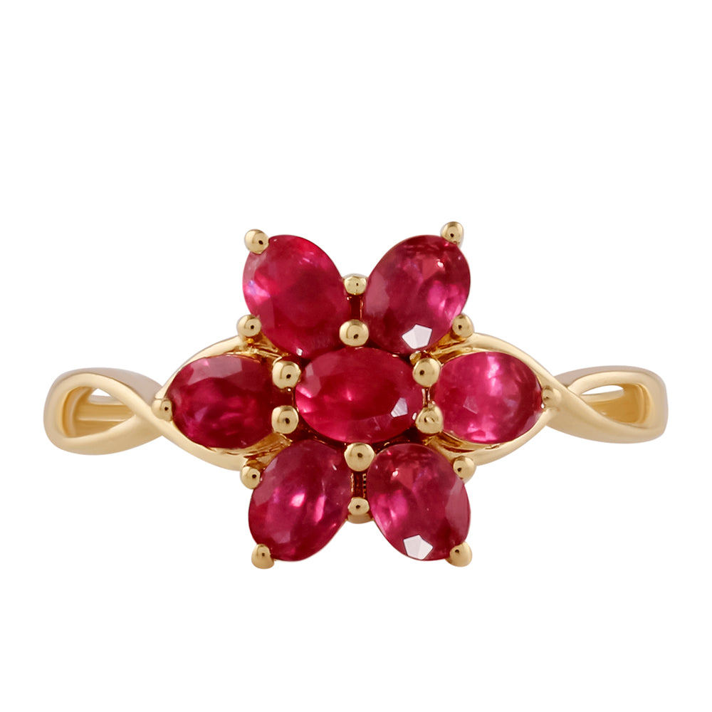 9 Karátos Arany Gyűrű Madagaszkári Rubinnal 1 