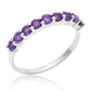 Ezüst Gyűrű Marokkói Ametiszttel