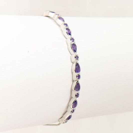 Ezüst Karperec Marokkói Ametiszttel