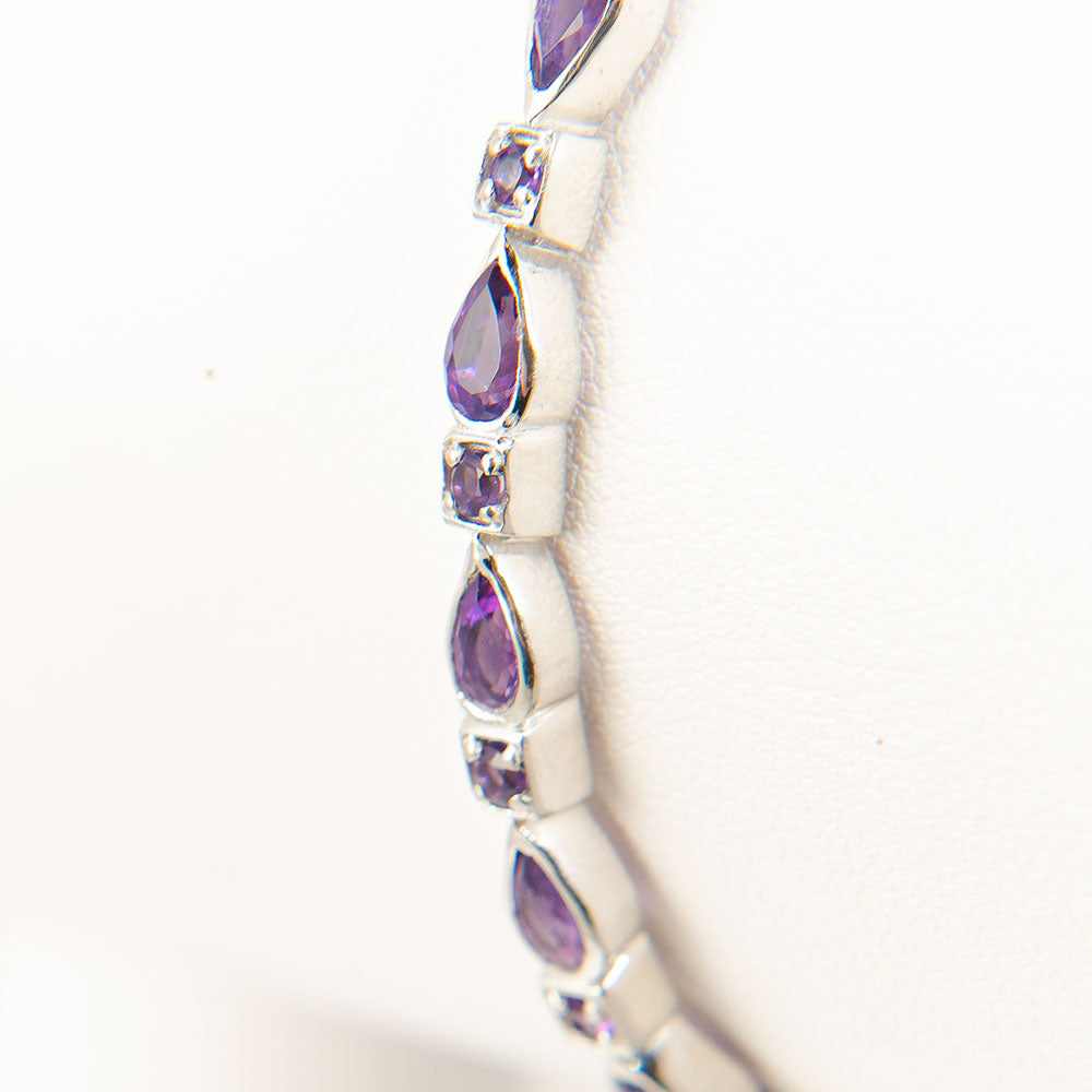 Ezüst Karperec Marokkói Ametiszttel