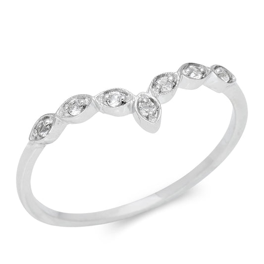 Ezüst Szett Marokkói Ametiszttel és Fehér Topázzal ( Gyűrű )