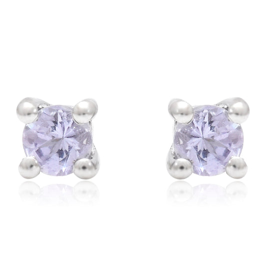 Ezüst Fülbevaló "AAA" Osztályú Tanzanittal