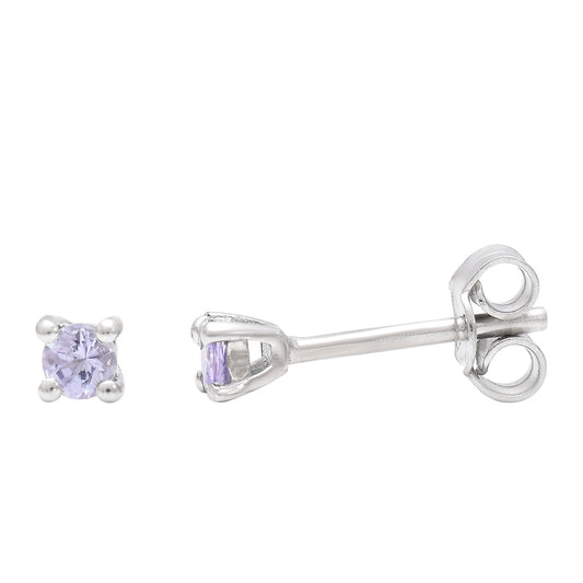 Ezüst Fülbevaló "AAA" Osztályú Tanzanittal