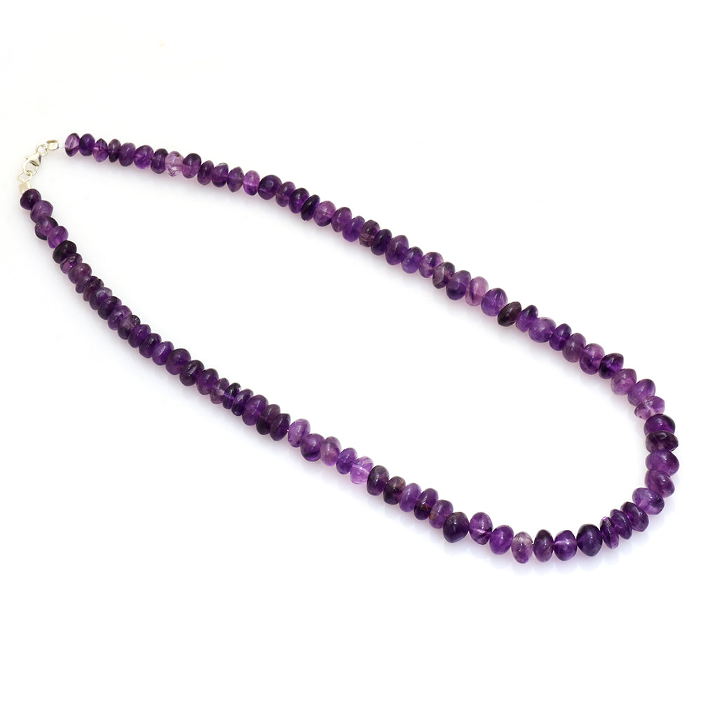 Ezüst Nyaklánc Brazil Ametiszttel