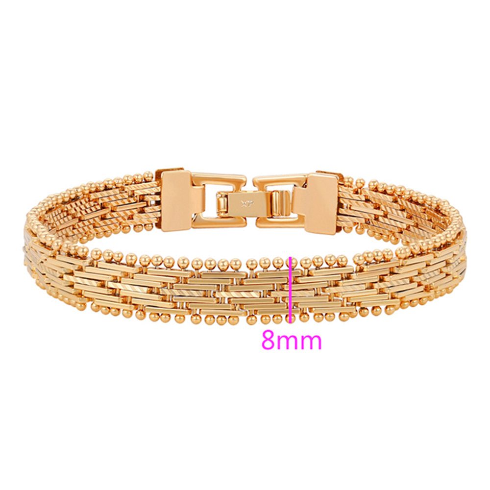 Arany tónusú Emporia Ötvözetű Karkötő 2 