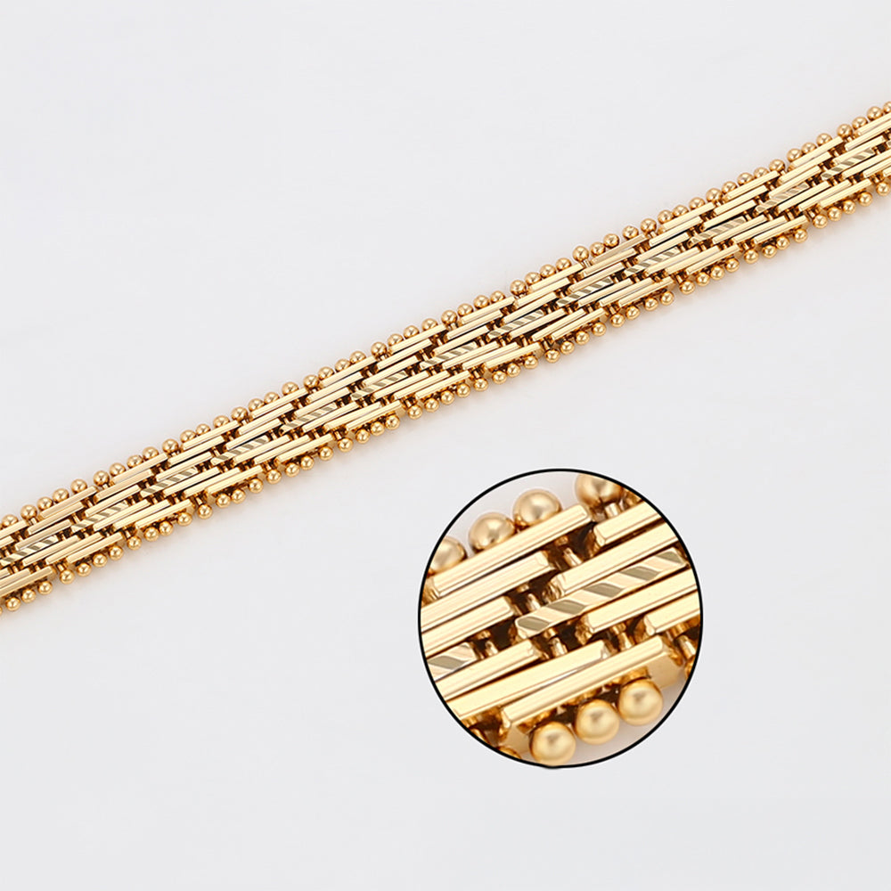 Arany tónusú Emporia Ötvözetű Karkötő