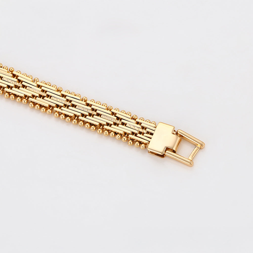 Arany tónusú Emporia Ötvözetű Karkötő 7 