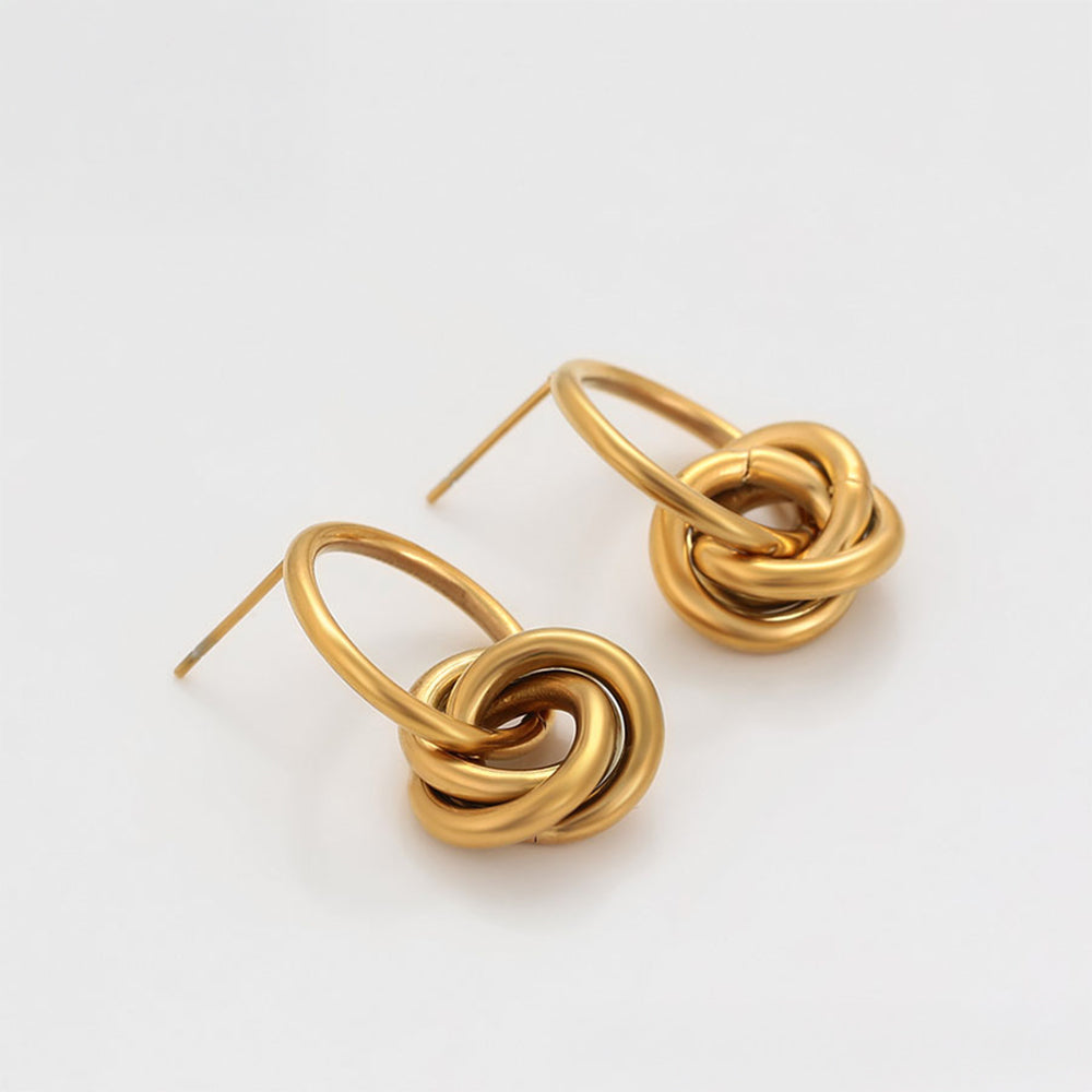 Arany tónusú Emporia Ötvözetű Fülbevaló