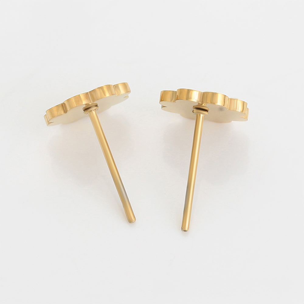 Arany tónusú Emporia Ötvözetű Fülbevaló Tűzzománccal