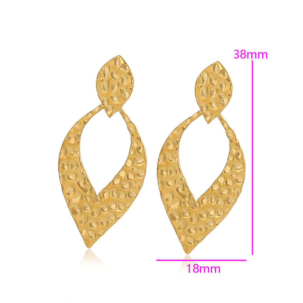 Arany tónusú Emporia Ötvözetű Fülbevaló