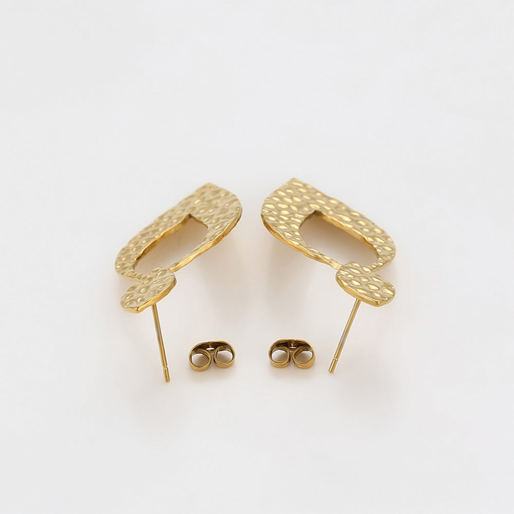 Arany tónusú Emporia Ötvözetű Fülbevaló