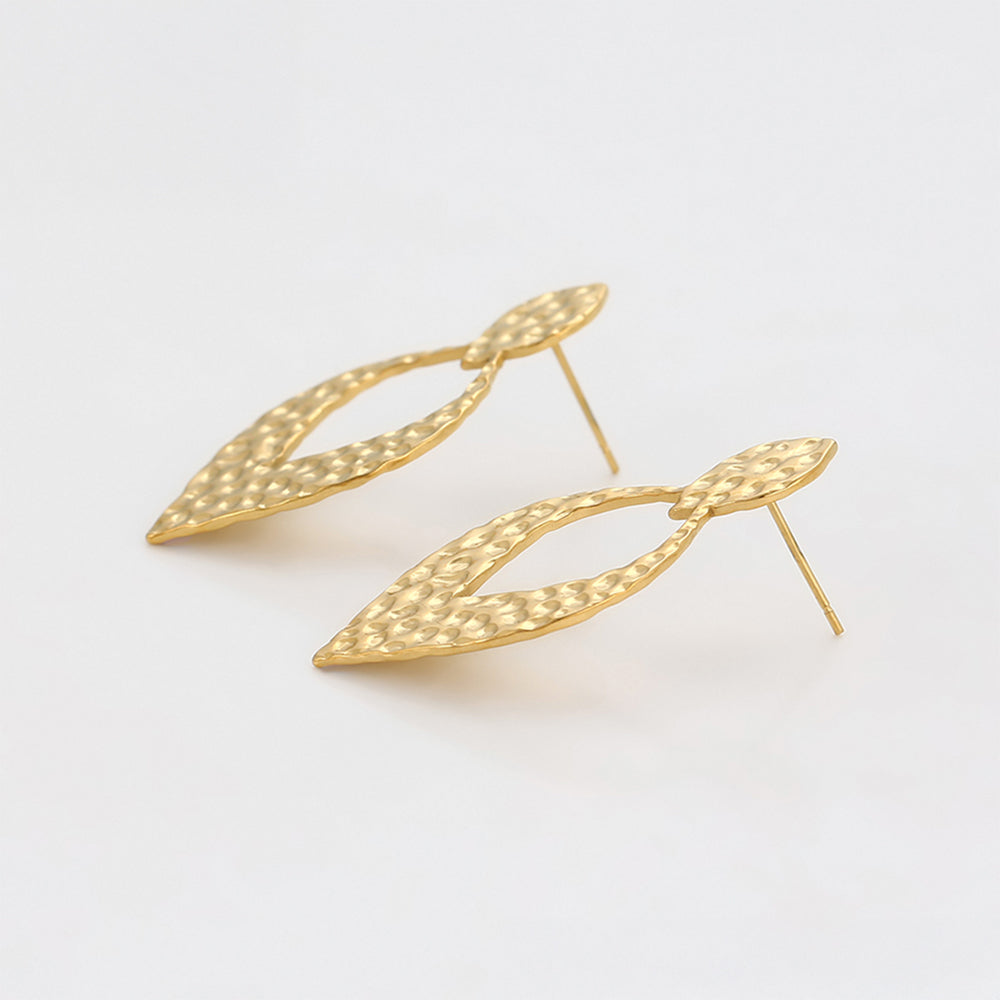 Arany tónusú Emporia Ötvözetű Fülbevaló