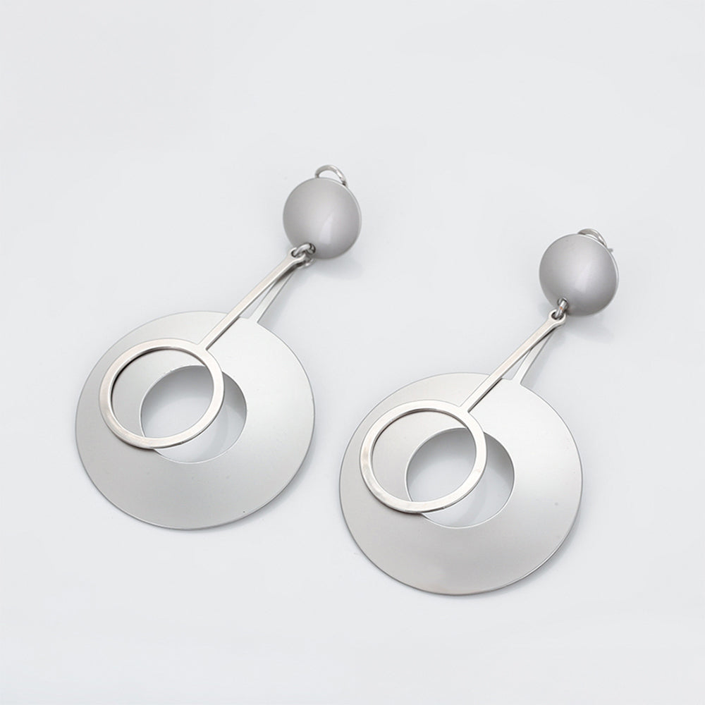 Arany tónusú Emporia Ötvözetű Szett ( Fülbevaló+Medál ) 7 