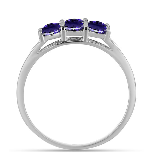 Ezüst Gyűrű Iolittal