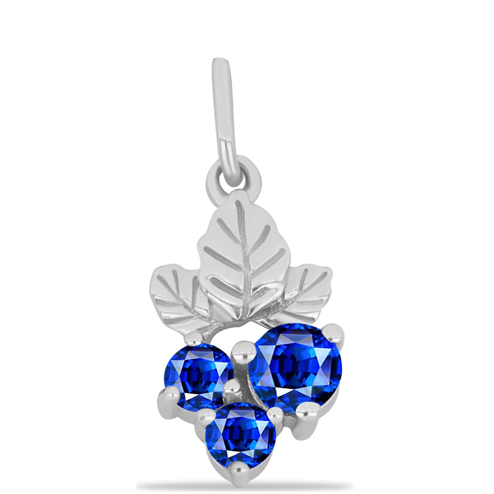 Ezüst Medál Ausztrál Kék Zafírral 1 