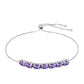 Ezüst Karkötő Marokkói Ametiszttel