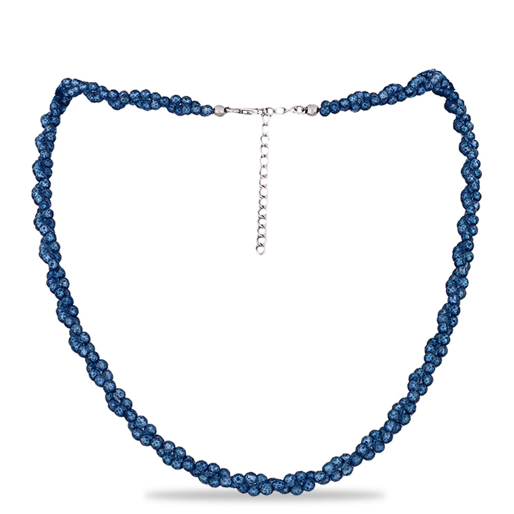 Nugget Nyaklánc London Kék Topázzal