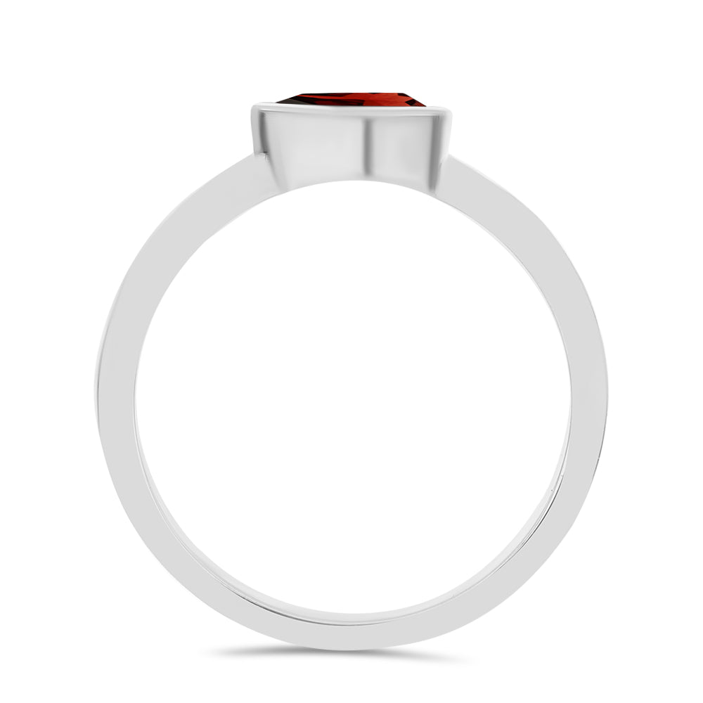 Ezüst Gyűrű Barton Gránáttal 3 