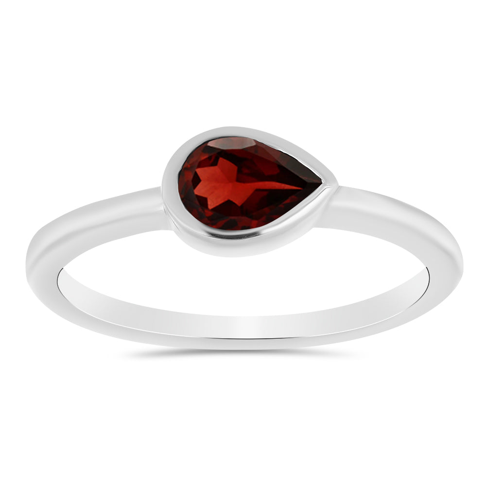 Ezüst Gyűrű Barton Gránáttal 1 