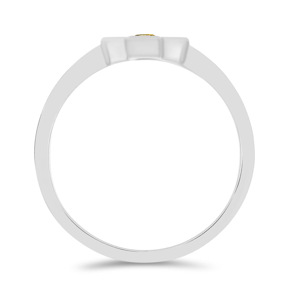 Ezüst Szett Ural Citrinnel ( Fülbevaló+Gyűrű )