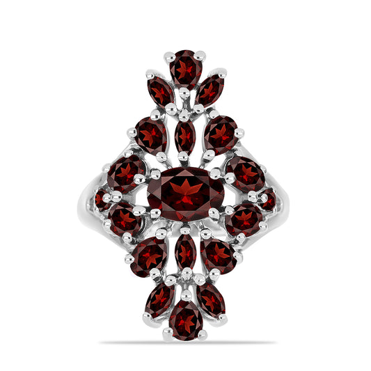 Ezüst Gyűrű Barton Gránáttal