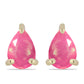 Arannyal Bevont Ezüst Fülbevaló Rózsaszínű Lega Dembi Etióp Opállal