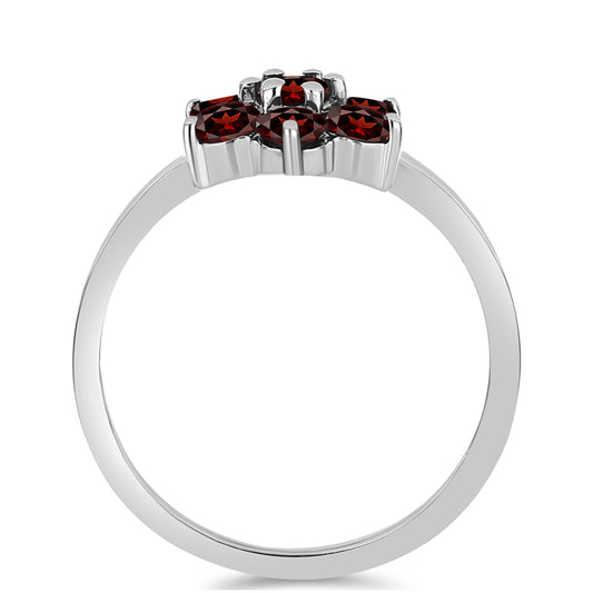 Ezüst Gyűrű Barton Gránáttal