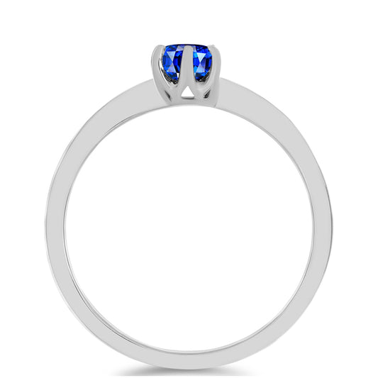 Ezüst Gyűrű Ausztrál Kék Zafírral